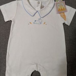 Bunnies by the bay romper Rare